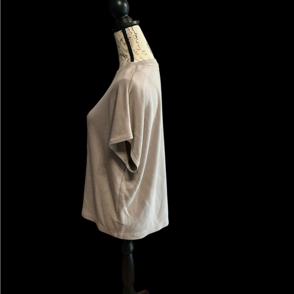 Danskin Women's Short Sleeve Tan Tee - Picture 2 of 7